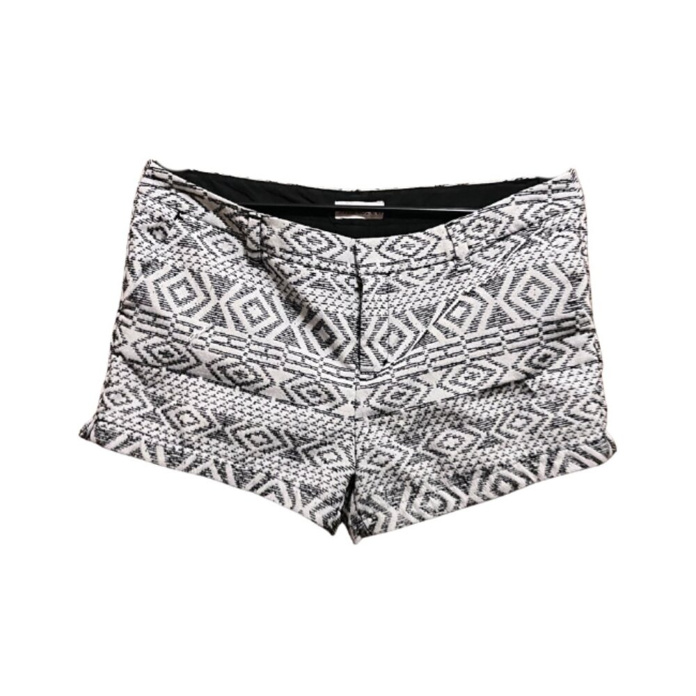 Merona Black and White Patterned Women’s Shorts